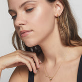 14k Gold Heart Diamond Necklace